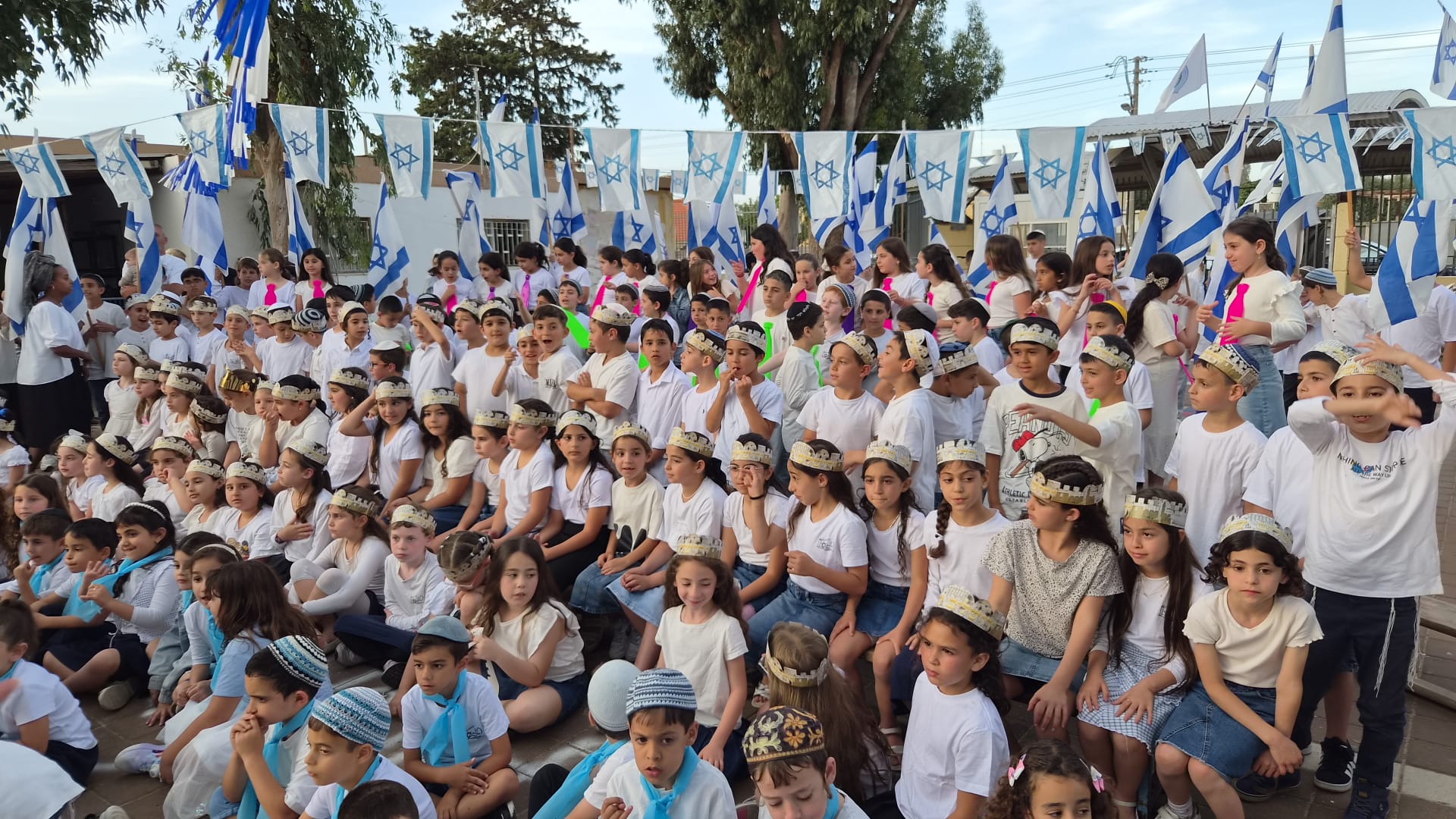 "פסיפס ירושלמי" בביה"ס רבי עקיבא