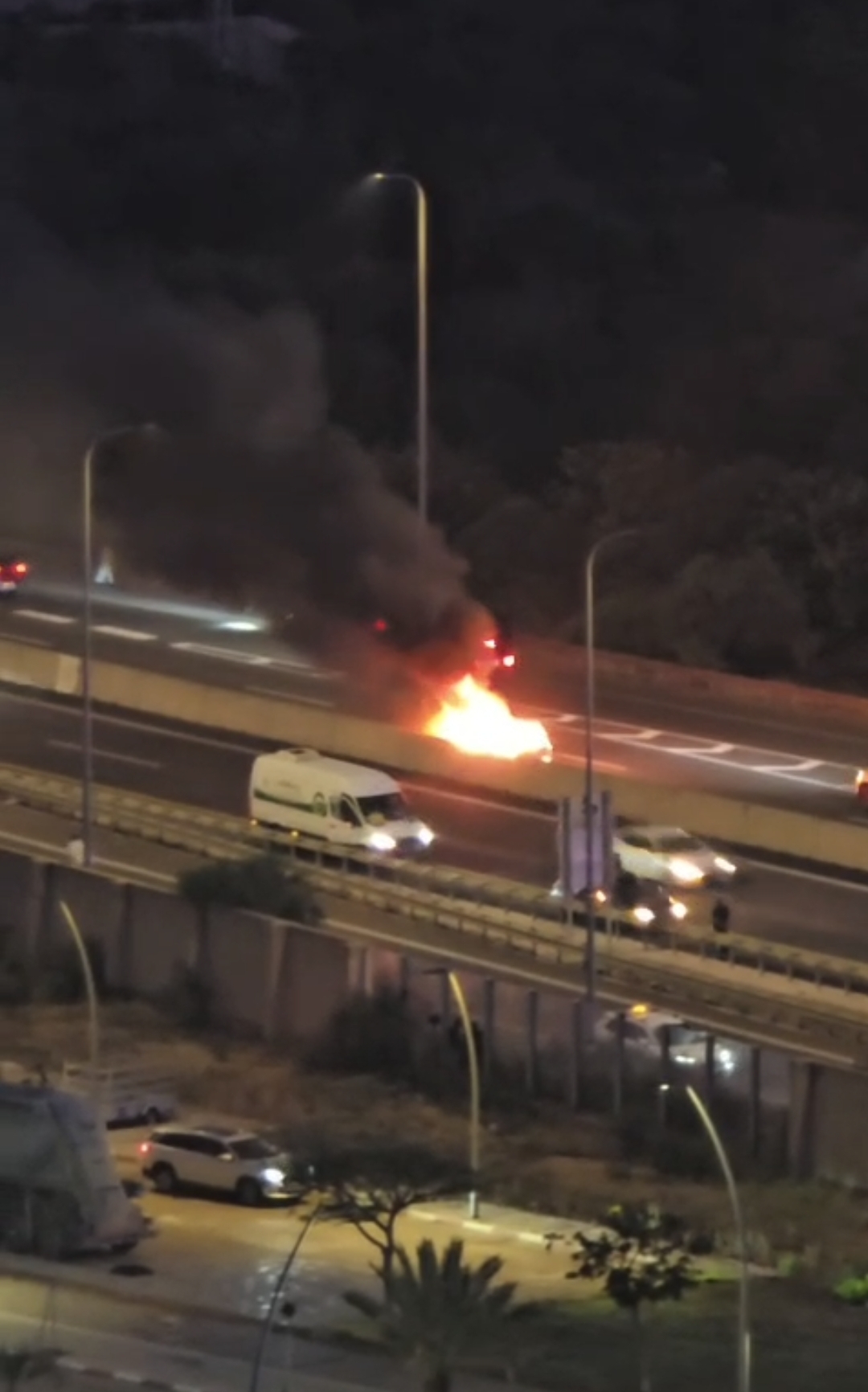  חשד לאירוע פלילי בכביש החוף סמוך למחלף אור עקיבא – קיסריה