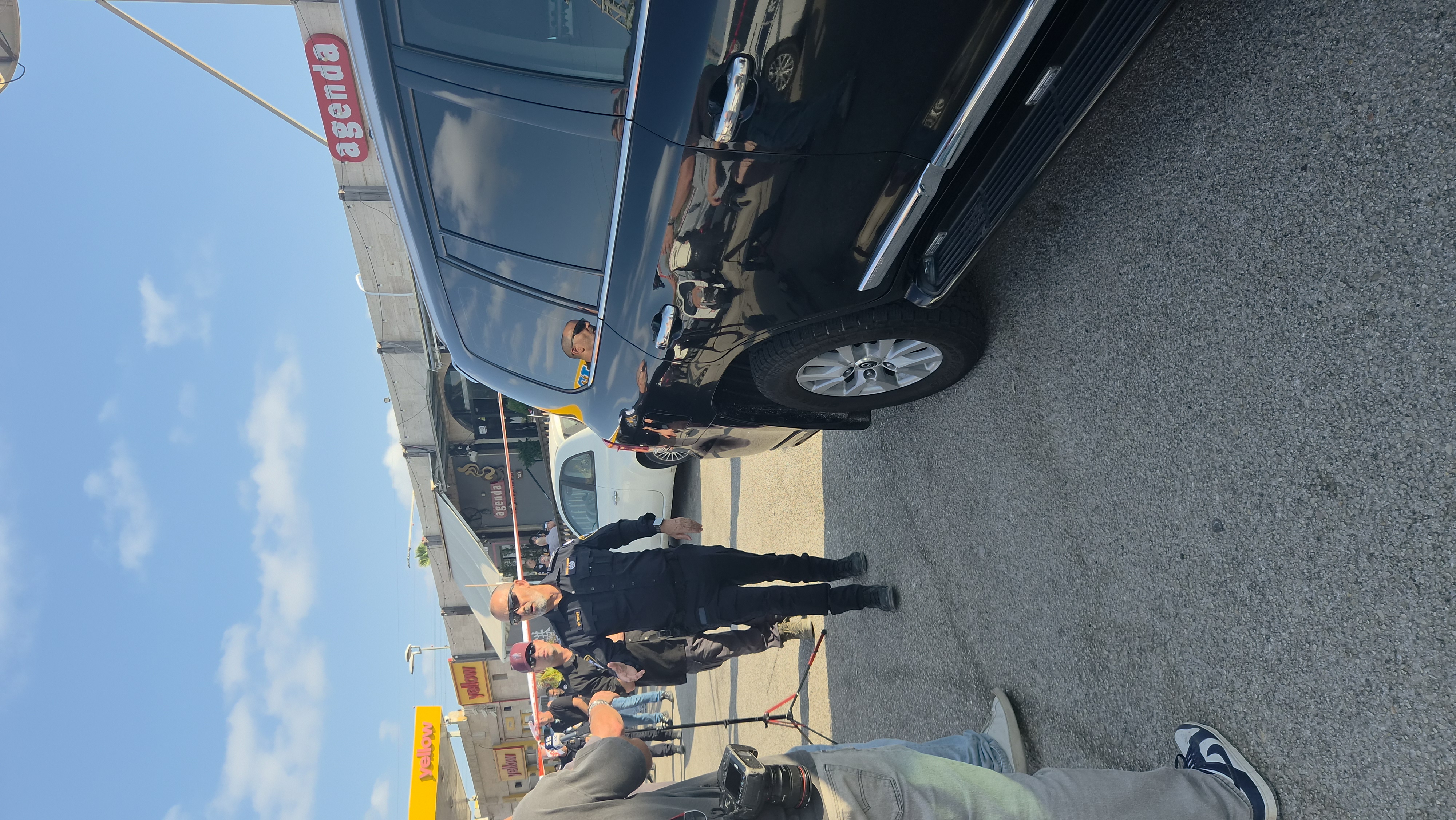 מפכ״ל המשטרה דני לוי הגיע לזירת החיסול בקיסריה