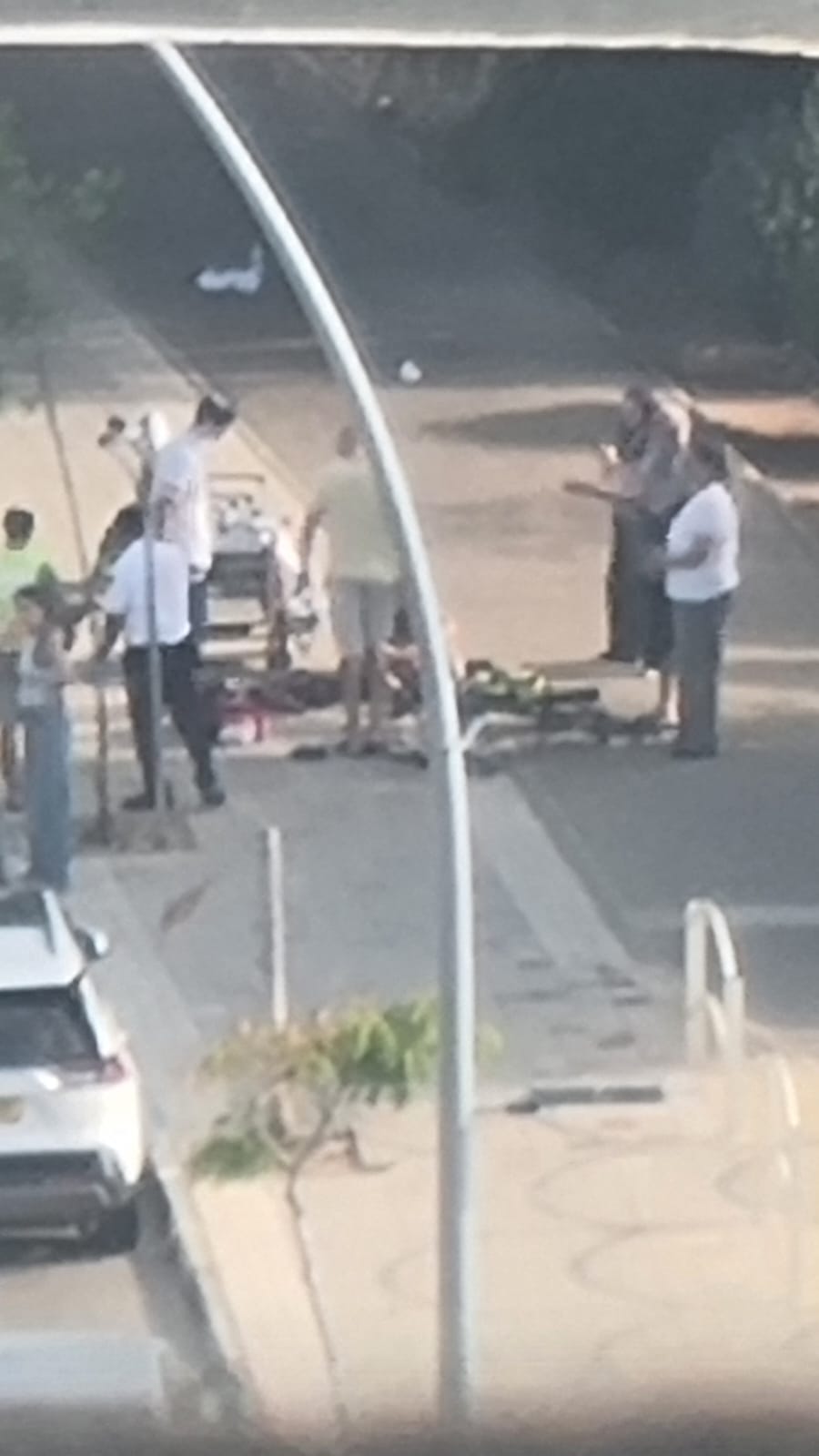 אור עקיבא: שני פצועים מתאונת קורקינט ברחוב השקמים