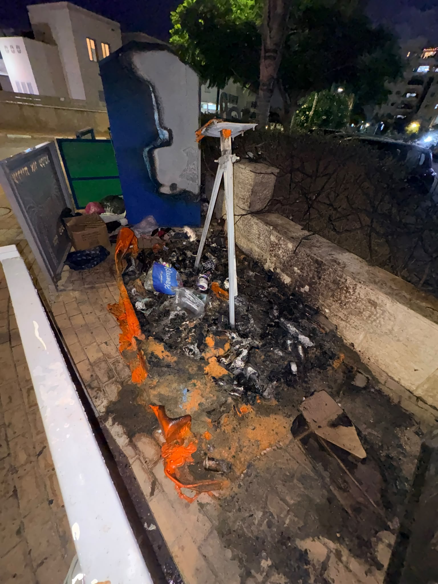 פיצוץ במהלך השבת בשכונת היובל: שריפה גדולה פרצה סמוך לרחוב התבור