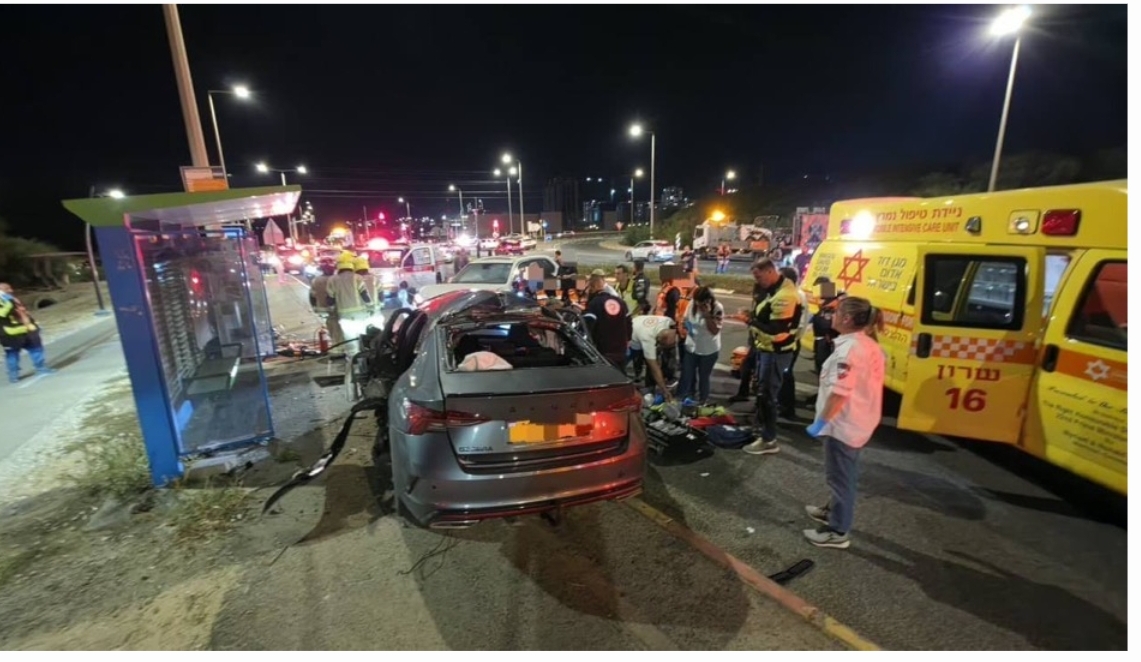 פיצוץ קטלני סמוך לאור עקיבא: גבר נהרג ברכב שהתפוצץ בצומת פל-ים
