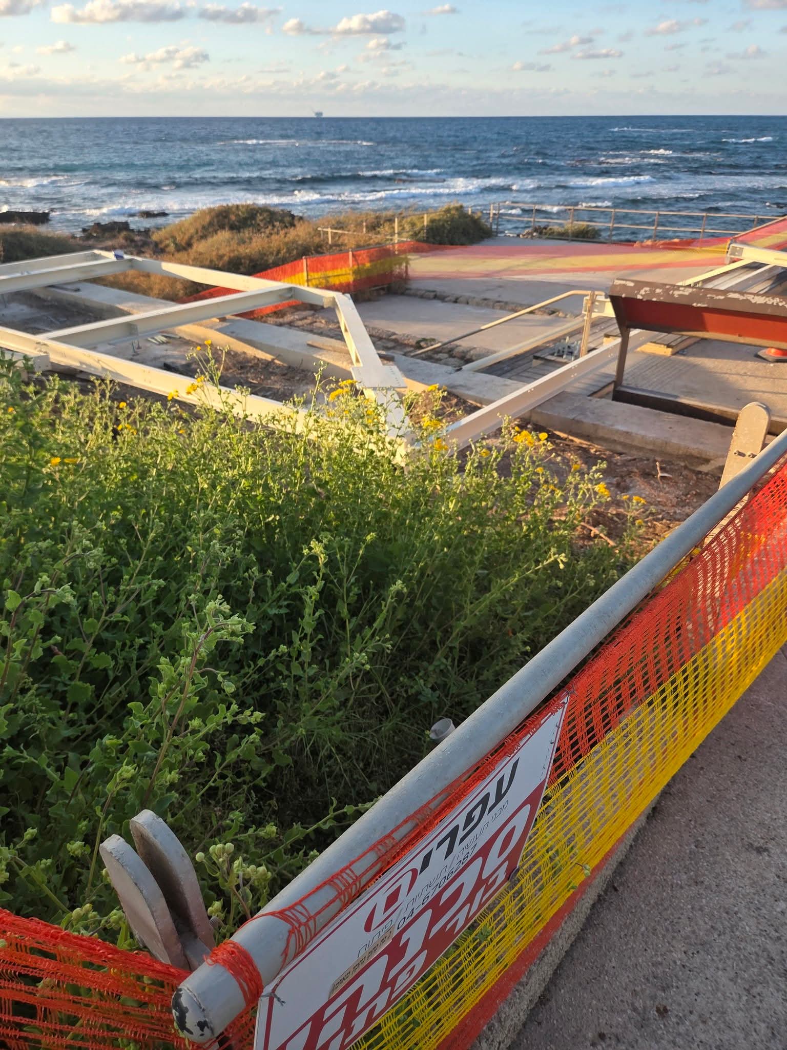 פרק בהיסטוריה היהודית מתחדש: עבודות קירוי נרחבות בבית הכנסת העתיק בקיסריה
